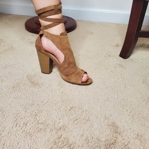 Women's lace up heels